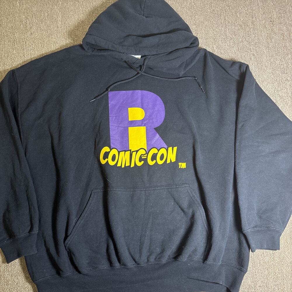 Rhode Island Comic-con Men’s Goode Pullover Black 2XL 27x30